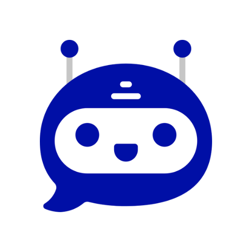 robot color azul